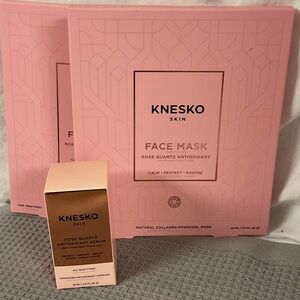 Rose Quartz Antioxidant Serum and Face Mask Set -